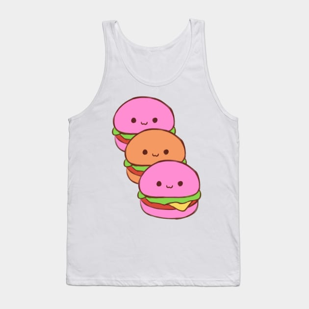 Many hamburger 🍔 Tank Top by ttao4164